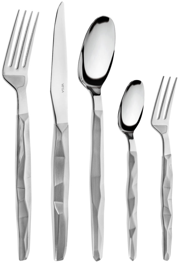 łyżka do kawy Diamante; 15 cm (D); srebro, Griff srebro; 12 sztuka / opakowanie