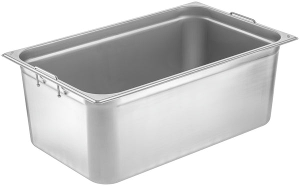 pojemnik GN Premium z uchwytem 1/1; Größe GN 1/1, 30000ml, 53x32.5x20 cm (DxSxG); srebro