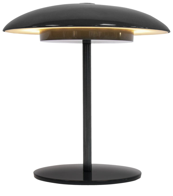 LED Tischleuchte Sardinia 2 in 1; 15x28 cm (ØxW); antracyt