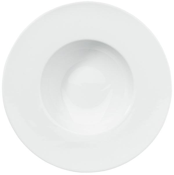 talerz głęboki Noon; 380ml, 27x5.5 cm (ØxW); biały; okrągły; 4 sztuka / opakowanie