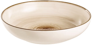 talerz głęboki Limaro; 1000ml, 21x5 cm (ØxW); brązowy; okrągły; 4 sztuka / opakowanie