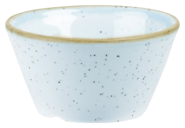 Saucen Schale Stonecast Duck Egg; 90ml, 8x4 cm (ØxW); jasny niebieski/brązowy; okrągły; 12 sztuka / opakowanie