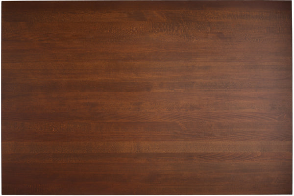 blat z drewna litego Kentucky lakierowany prostokątny ; 120x80x3 cm (DxSxW); buk/tytoń bejcowany; prostokątny