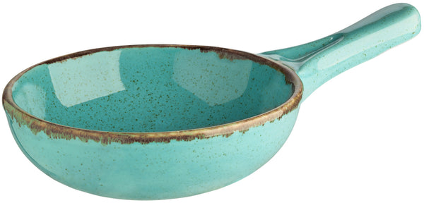 patelnia do serwowania Sidina okrągła; 350ml, 14x5 cm (ØxW); turkusowy; okrągły; 2 sztuka / opakowanie