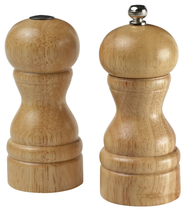 solniczka/młynek do pieprzu Mezza; 5.5x13 cm (ØxW); naturalny