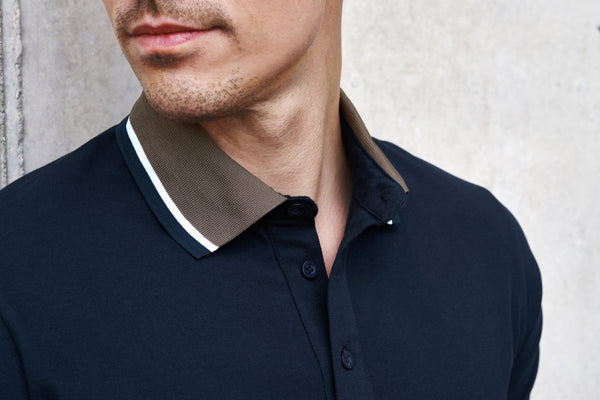 koszulka polo męska Cato Line; Kleidergröße 3XL; granat