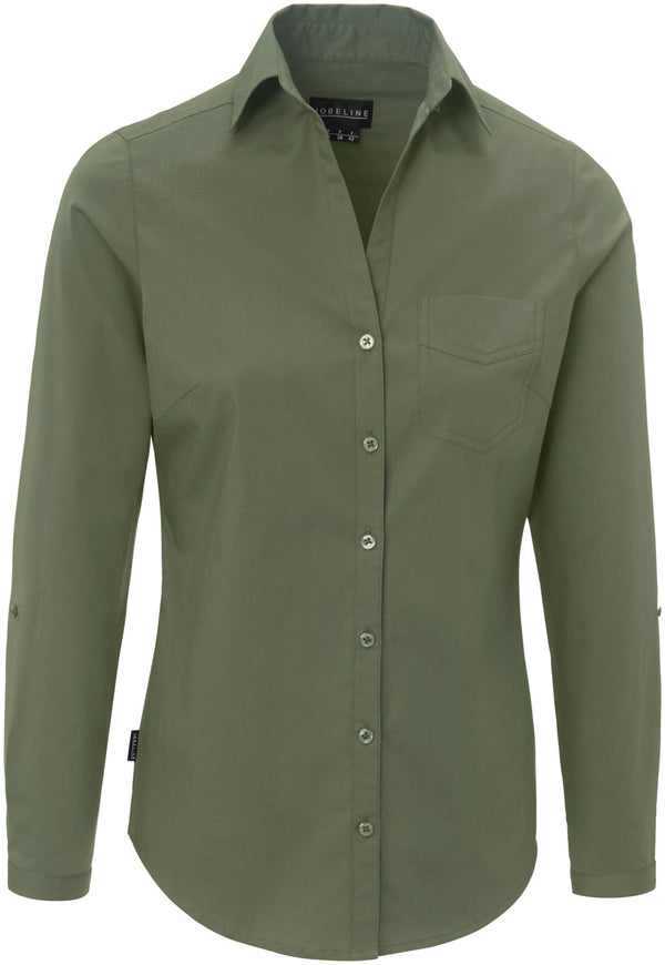 bluzka damska Kim długi rękaw; Kleidergröße 44; oliwka