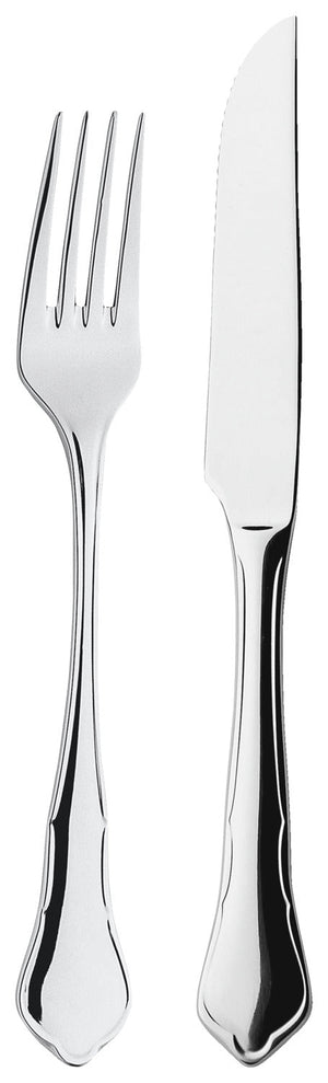 Steakbesteck-Set Malaga II  24-teilig; srebro