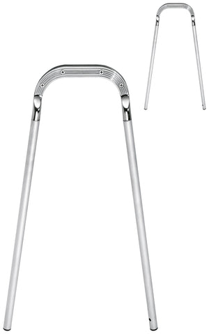stopa uniwersalna do mostka termicznego; 42.5 cm (W); srebro; 2 sztuka / opakowanie