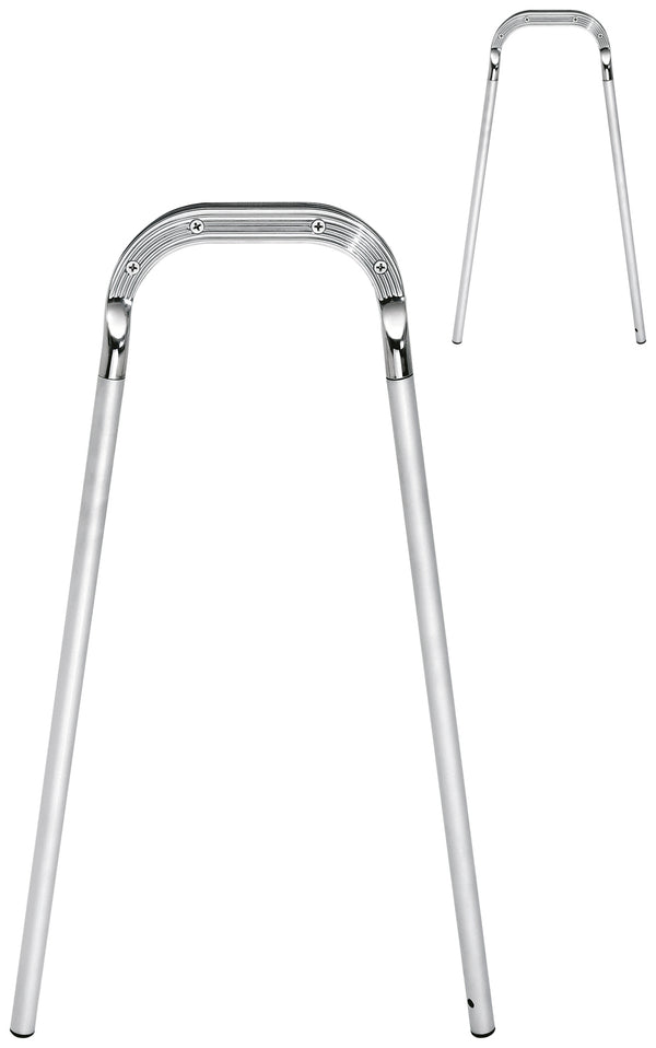 stopa uniwersalna do mostka termicznego; 42.5 cm (W); srebro; 2 sztuka / opakowanie