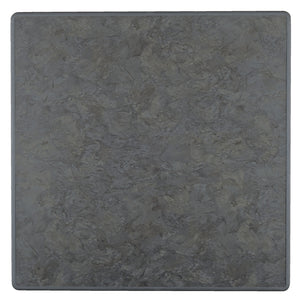 blat Sevelit kwadratowy; 80x80 cm (DxS); antracyt; kwadrat