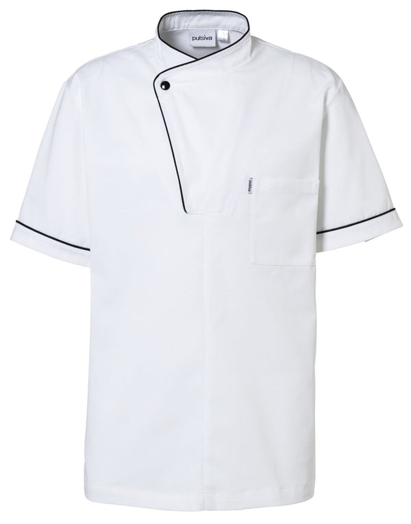 bluza kucharska męska Max; Kleidergröße 66; biały
