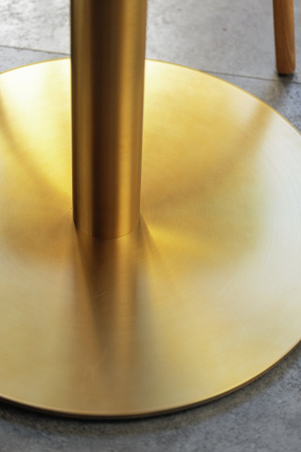 podstawa Orio okrągła; 54x72 cm (ØxW); złoto; okrągły