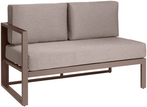 element boczny Sereno lewy; 127x69.5x64 cm (SxGxW); taupe