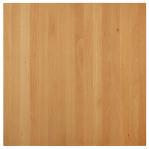 blat z drewna litego Kentucky lakierowany kwadratowy ; 80x80x3 cm (DxSxW); buk/naturalny; kwadrat
