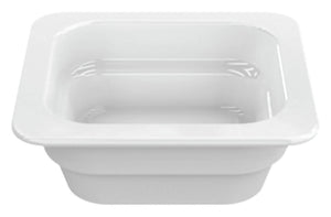 Joghurt-/Aufstrichtreppe Einsatz Buffet WMF Quadro; 17.5x16.2x6.5 cm (DxSxW); biały