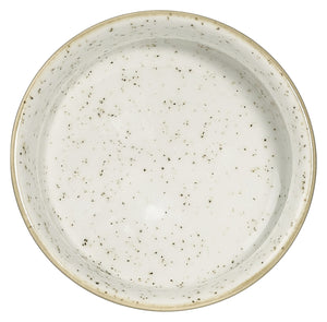 Ramekin Stonecast Barley White; 90ml, 7 cm (Ø); biały/brązowy; okrągły; 24 sztuka / opakowanie