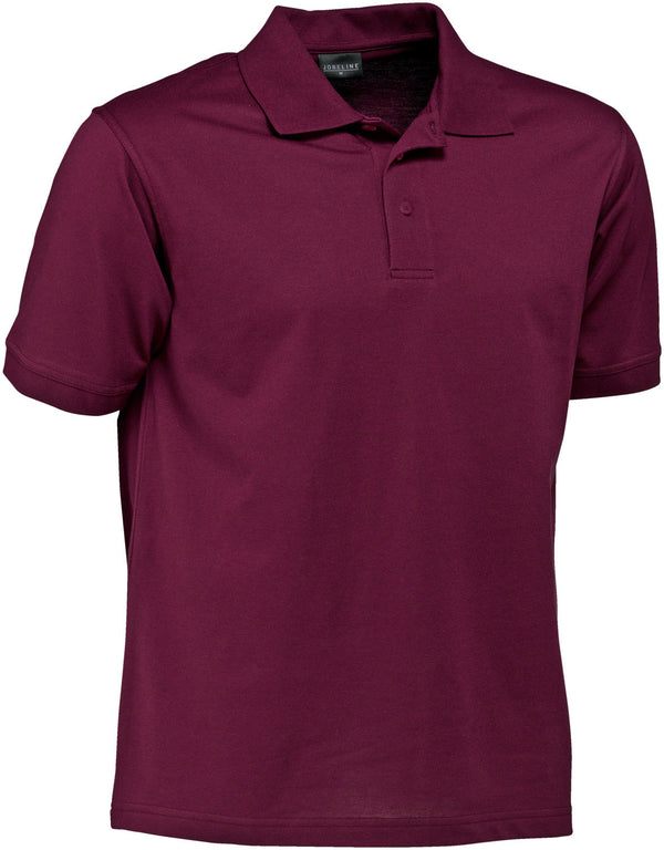 koszulka polo męska Fly krótki rękaw; Kleidergröße M; bordo