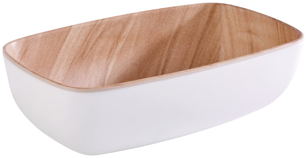 miska Frida 1/9 GN; Größe GN 1/9, 500ml, 17.6x10.8x5.5 cm (DxSxW); biały/naturalny; prostokątny