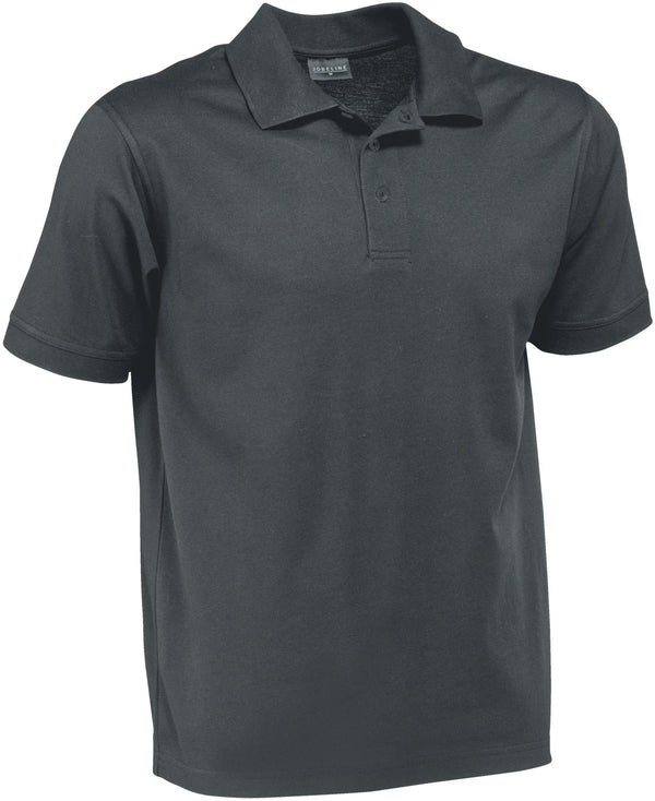 koszulka polo męska Fly krótki rękaw; Kleidergröße 2XL; grafit