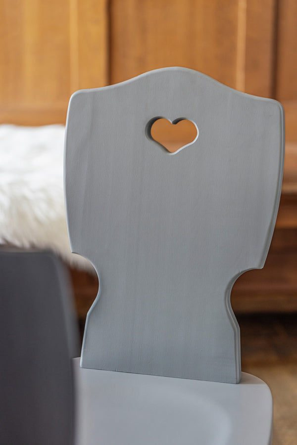 Holzstuhl Vroni; 41x50x88.5 cm (SxGxW); jasny szary; 2 sztuka / opakowanie