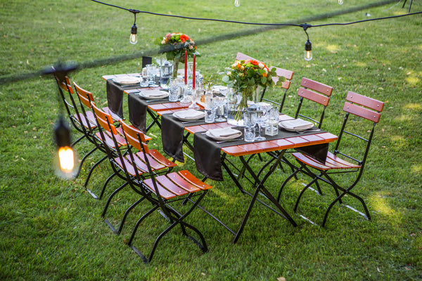 krzesło Bavaria; 41.5x49x88.5 cm (SxGxW); siedzisko kasztan, stelaż czarny; 2 sztuka / opakowanie