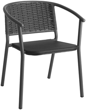 krzesło Tacoma; 57x64x73 cm (SxGxW); antracyt; 2 sztuka / opakowanie