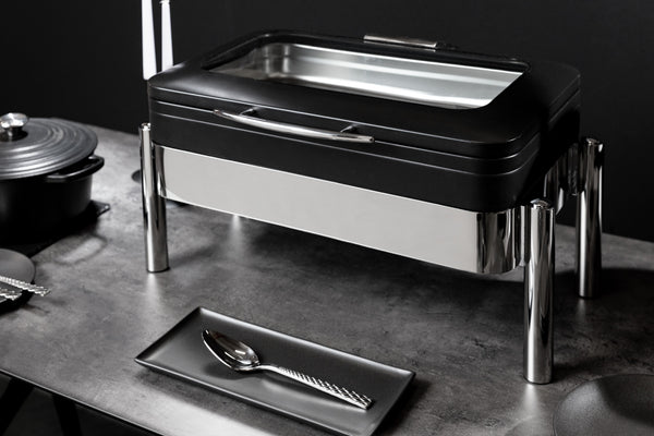 stelaż podgrzewacz Fenton 1/1 GN; 67x38x24 cm (SxGxW); srebro