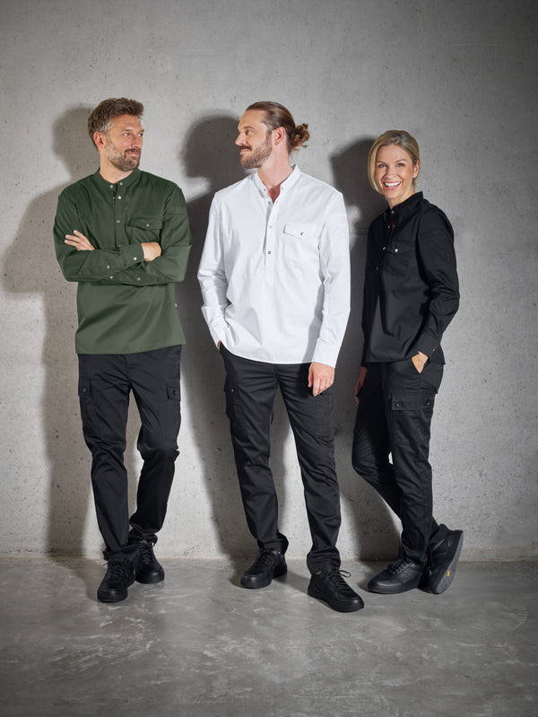 Damenkochshirt Luca; Kleidergröße 40; czarny