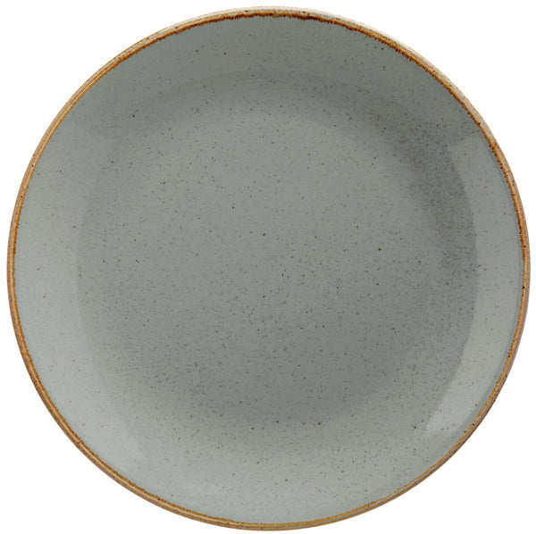 talerz płaski Sidina; 24 cm (Ø); szary; okrągły; 6 sztuka / opakowanie