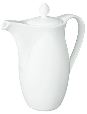 dzbanek do kawy Pallais z pokrywką; 550ml, 8x21 cm (ØxW); biały; okrągły; 2 sztuka / opakowanie