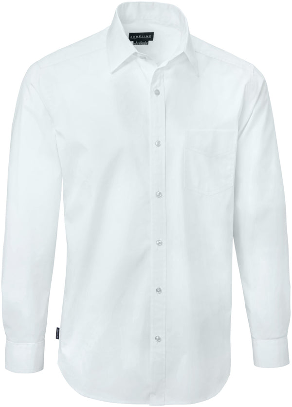 koszula męska Kim długi rękaw; Kleidergröße 45/46; biały