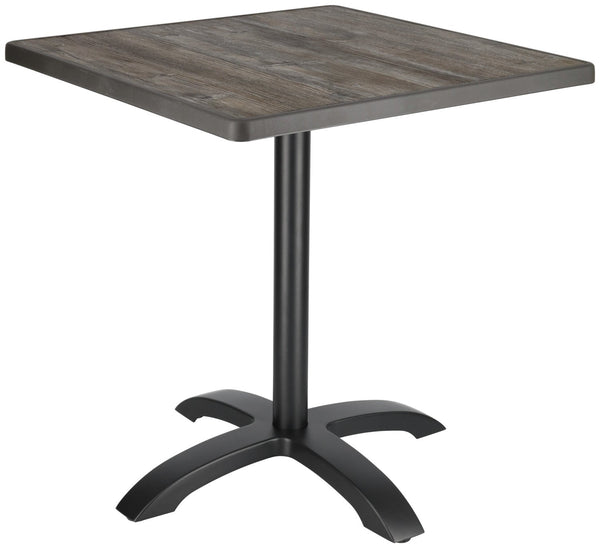 Outdoortisch Sevelit quadratisch; 70x70x73.6 cm (DxSxW); Platte sosna rustykalna