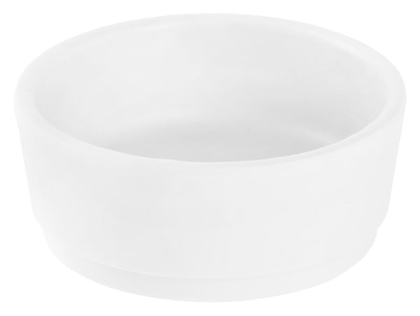 mini miseczki  Fiastra; 60ml, 7.3x3 cm (ØxW); biel kremowa; okrągły; 6 sztuka / opakowanie