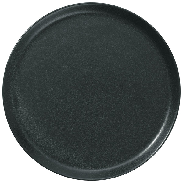 talerz do pizzy Masca; 28 cm (Ø); czarny; okrągły; 4 sztuka / opakowanie