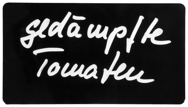 tabliczka akrylowa Dorrea 5cm; 9x5 cm (DxS); czarny