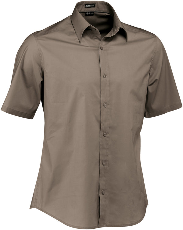 koszula męska Bruce krótki rękaw; Kleidergröße 45/46; taupe