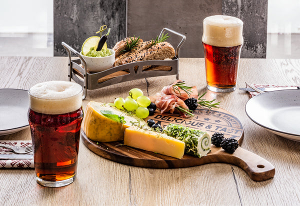 deska Prescot z nadrukiem okrągła; 30.5x1.5 cm (ØxW); brązowy; okrągły