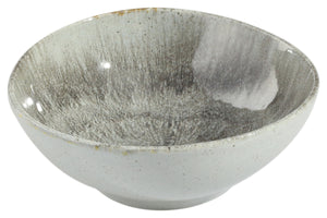 miska Iris; 420ml, 14x5.6 cm (ØxW); szary/brązowy; okrągły; 6 sztuka / opakowanie