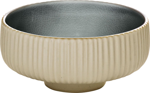 Schale rund Nara Relief grau 12cm/0.33l; 330ml