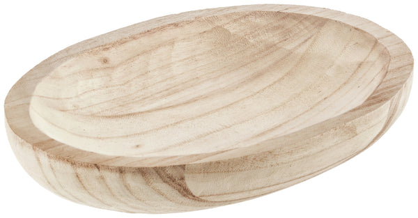 miska dekoracyjna Asuka; 29.7x20x4.5 cm (DxSxW); naturalny