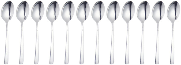 łyżka stołowa Berlin; 19.5 cm (D); srebro, Griff srebro; 12 sztuka / opakowanie