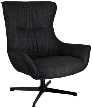 fotel uszak Elvar; 85x85x101 cm (SxGxW); siedzisko antracyt