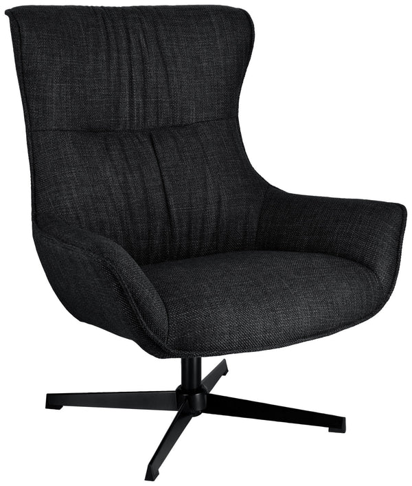 fotel uszak Elvar; 85x85x101 cm (SxGxW); siedzisko antracyt