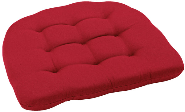 poduszka na krzesło Colori; 40x37.5x4 cm (SxDxW); czerwony; stożkowy
