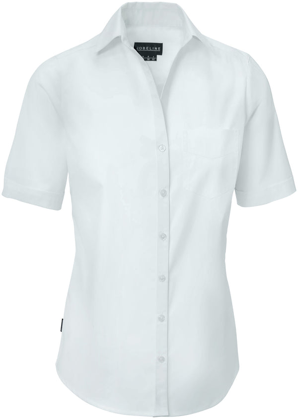 bluzka damska Kim krótki rękaw; Kleidergröße 46; biały