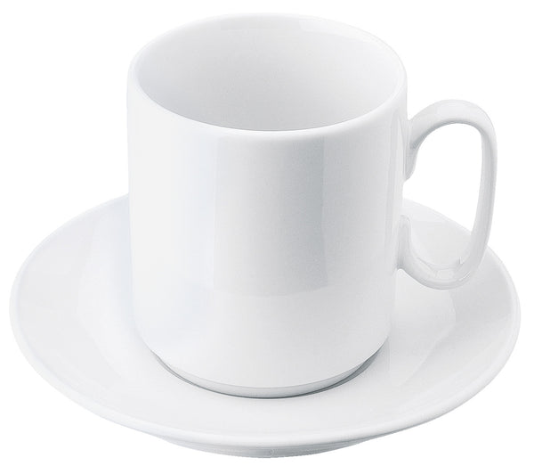 spodek do filiżanki Veso; 14 cm (Ø); biały; okrągły; 6 sztuka / opakowanie