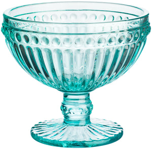 pucharek do lodów Elena; 380ml, 11.8x10.3 cm (ØxW); turkusowy; 6 sztuka / opakowanie