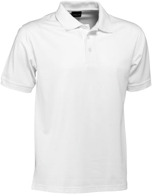 koszulka polo męska Fly krótki rękaw; Kleidergröße L; biały