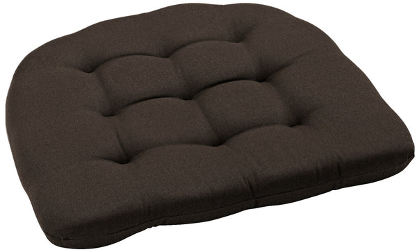 poduszka na krzesło Colori; 40x37.5x4 cm (SxDxW); brązowy; stożkowy